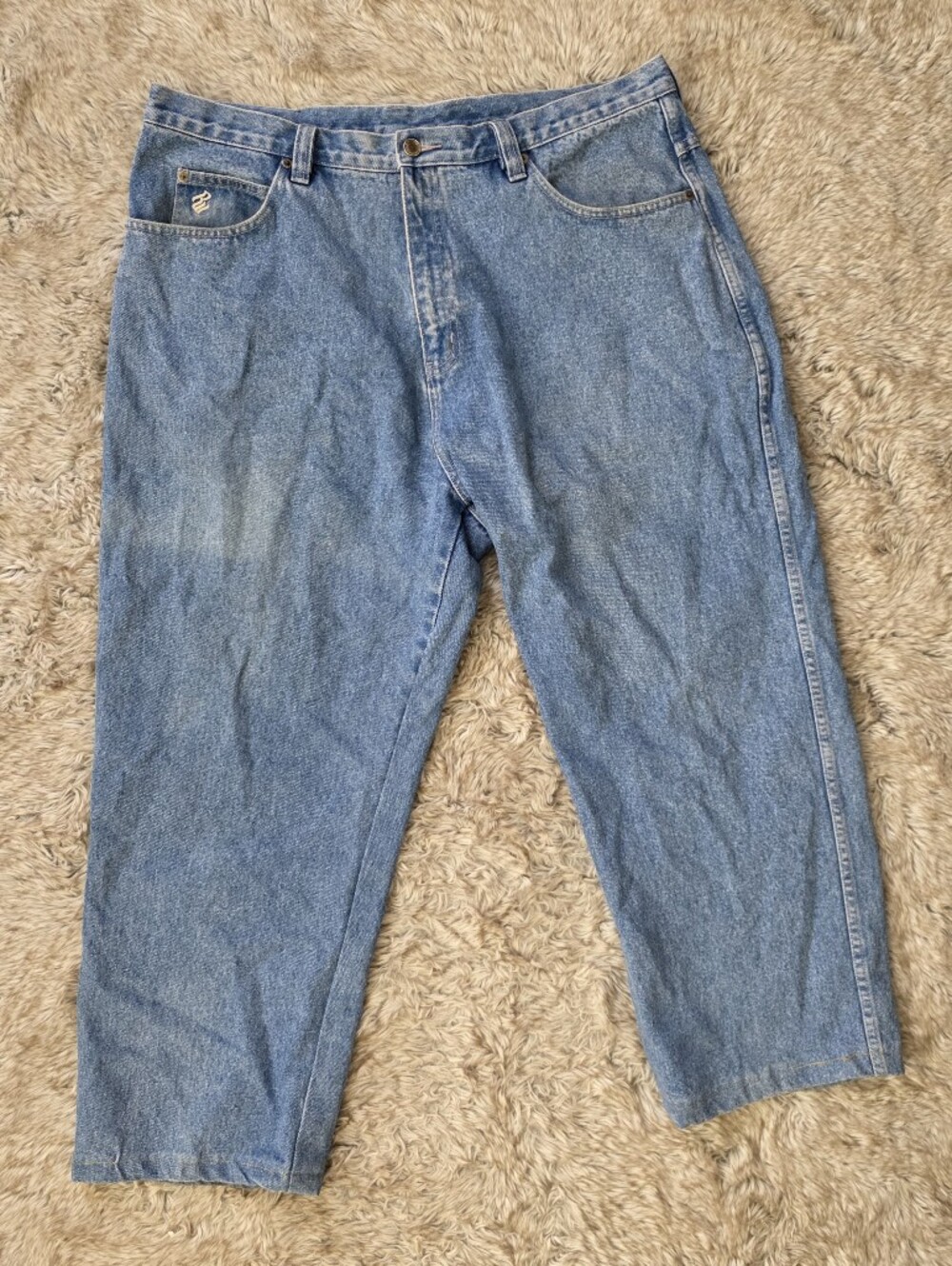 Rocawear Y2K Men's Classic Light Blue Denim Jeans 40 X 34